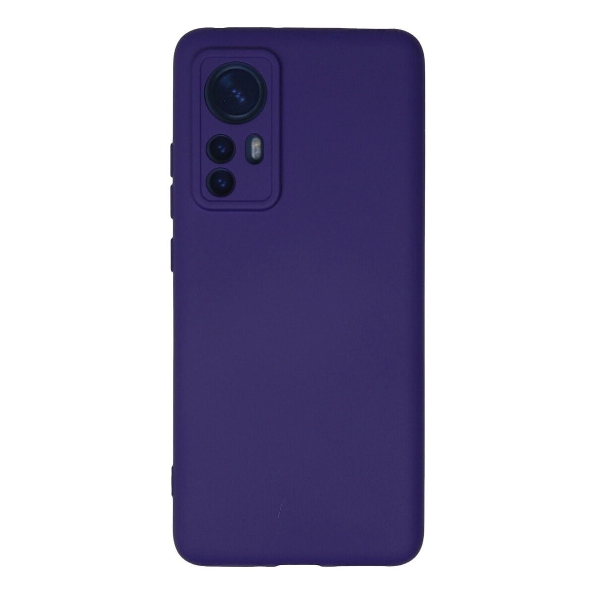 Xiaomi Mi 12 Kılıf Nano İçi Kadife Silikon - Mor