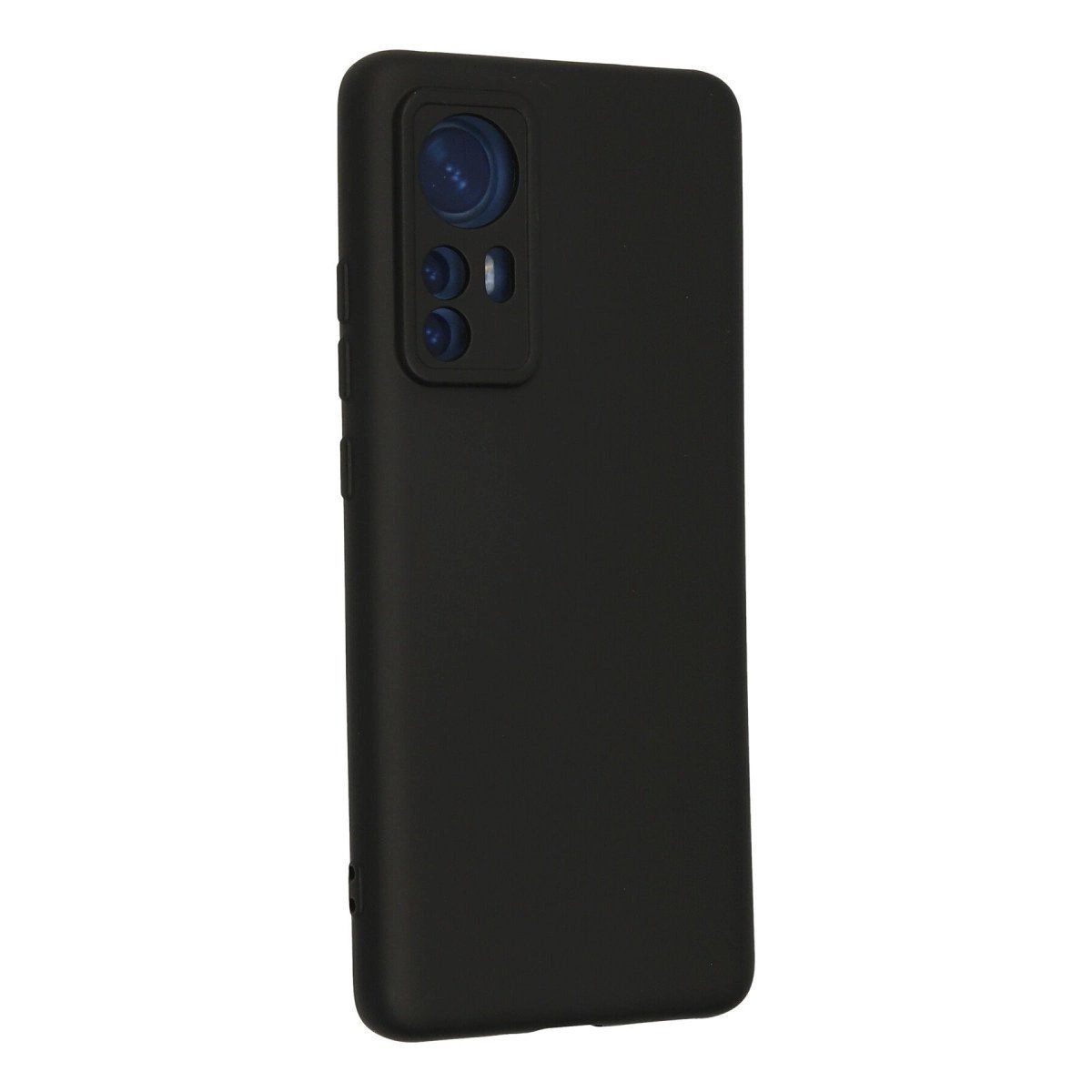 Xiaomi Mi 12 Kılıf Nano İçi Kadife Silikon - Siyah