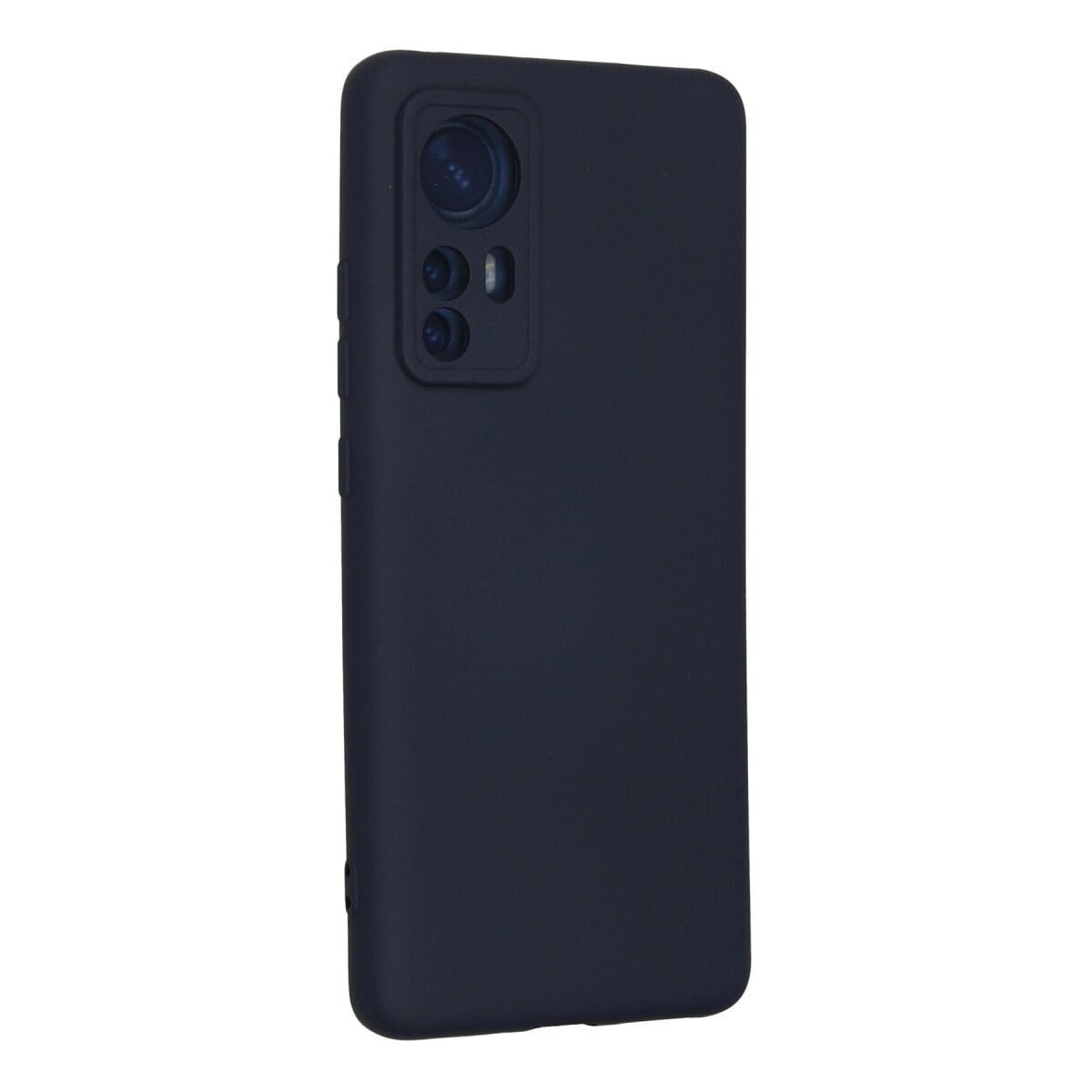 Xiaomi Mi 12 Kılıf Nano İçi Kadife Silikon - Lacivert
