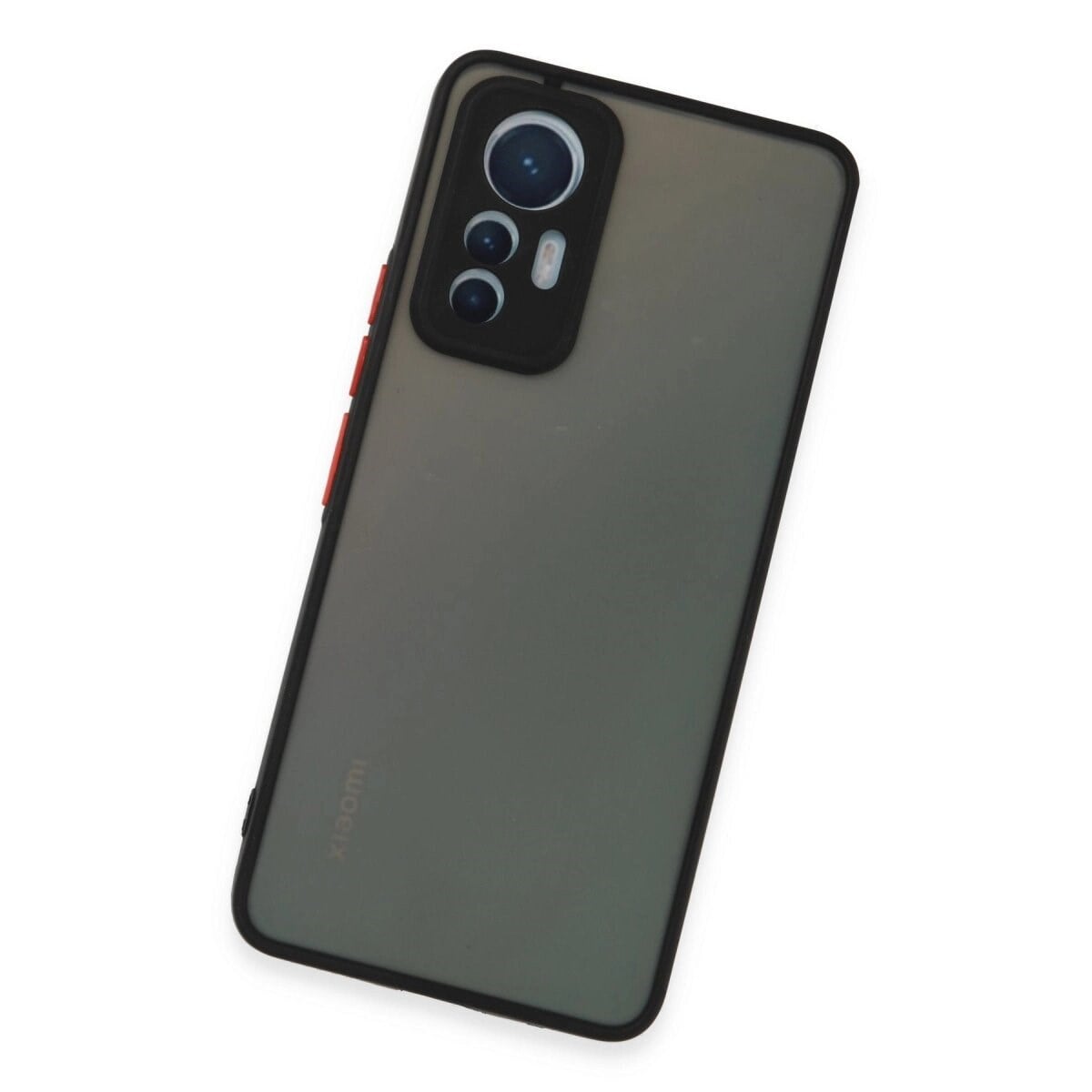 Xiaomi Mi 12 Lite Kılıf Montreal Silikon Kapak - Siyah