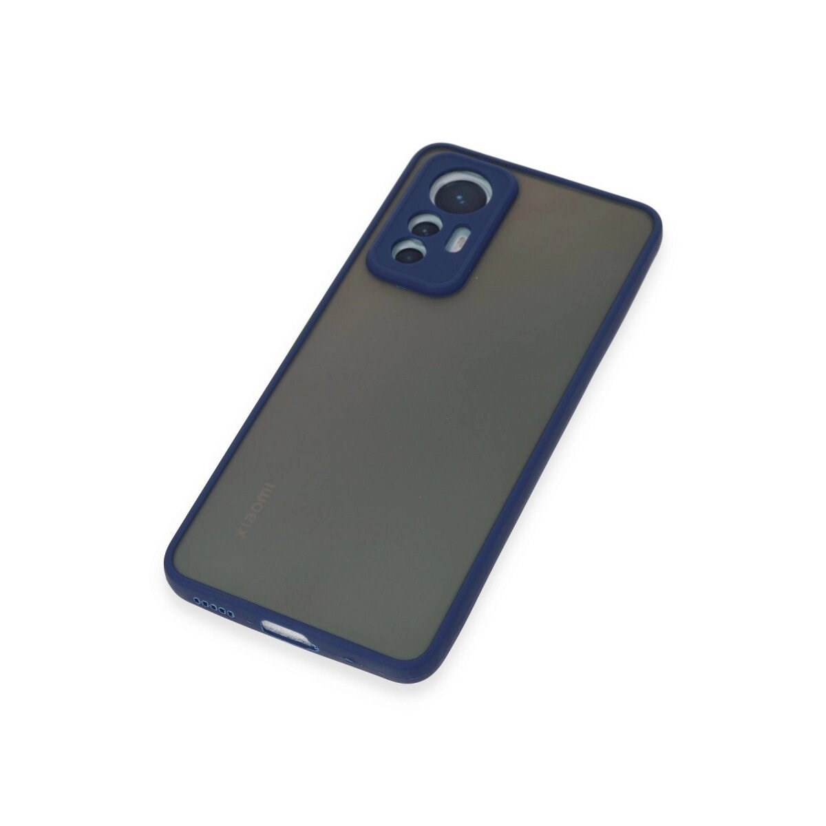 Xiaomi Mi 12 Lite Kılıf Montreal Silikon Kapak - Lacivert