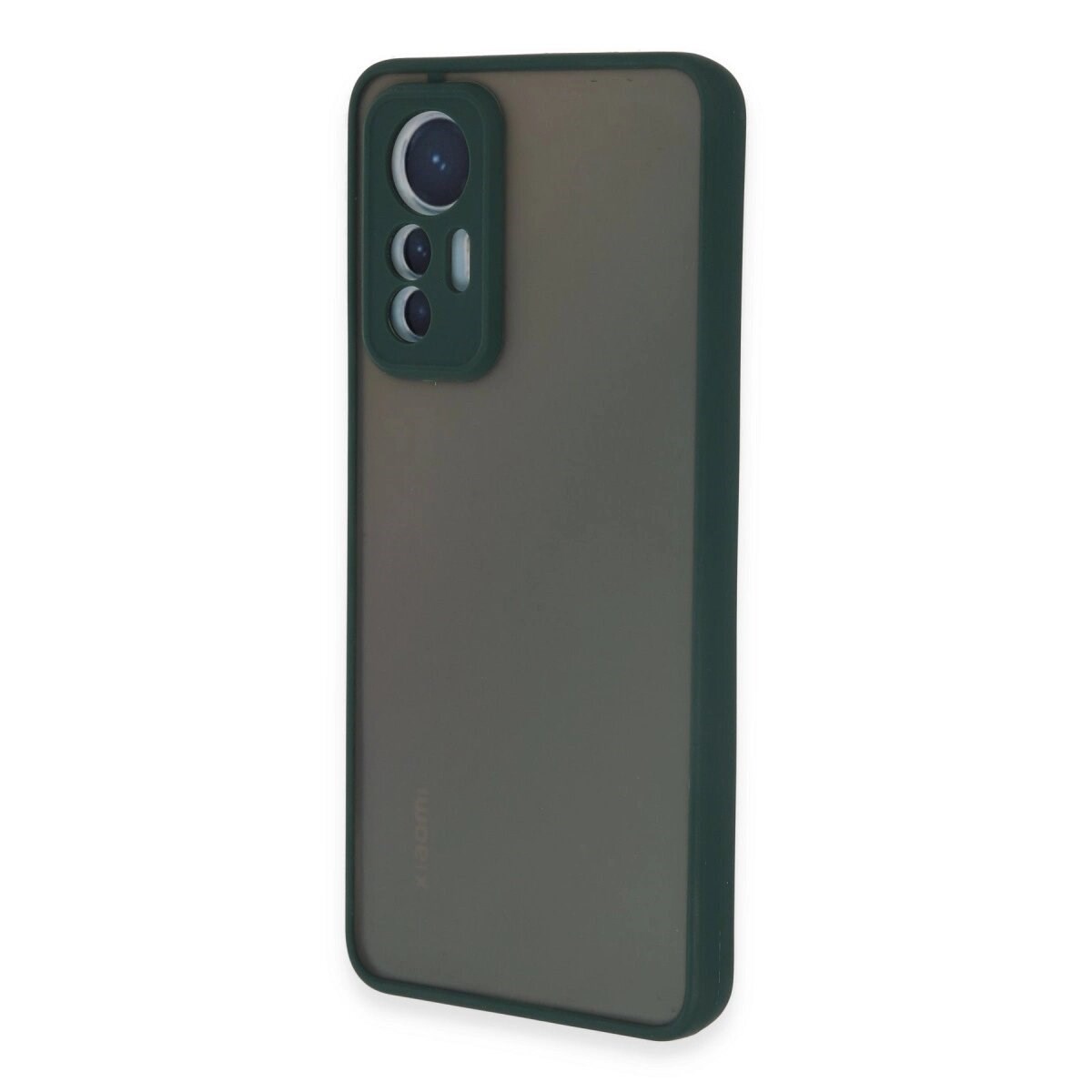 Xiaomi Mi 12 Lite Kılıf Montreal Silikon Kapak - Yeşil