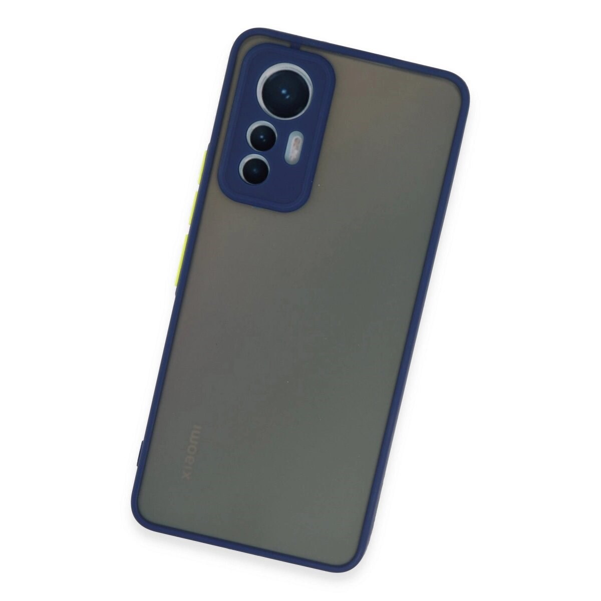 Xiaomi Mi 12 Lite Kılıf Montreal Silikon Kapak - Lacivert