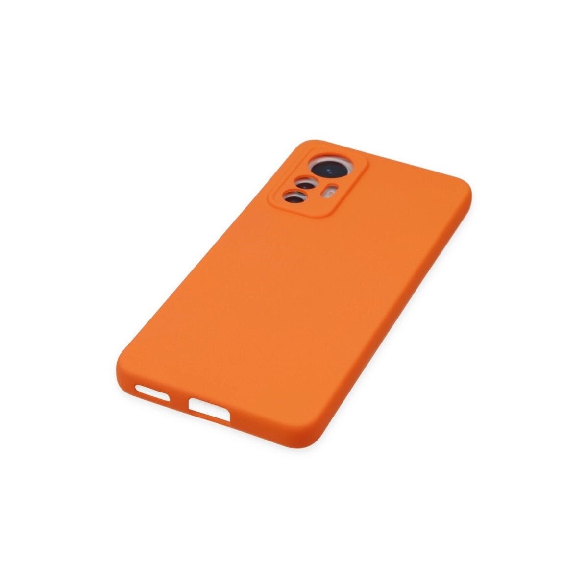 Xiaomi Mi 12 Lite Kılıf Nano İçi Kadife Silikon - Siyah