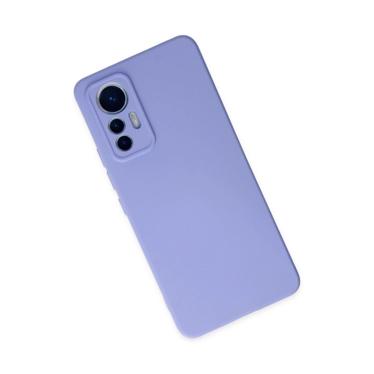 Xiaomi Mi 12 Lite Kılıf Nano İçi Kadife Silikon - Lila