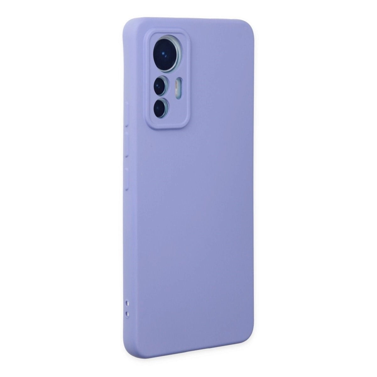 Xiaomi Mi 12 Lite Kılıf Nano İçi Kadife Silikon - Lila