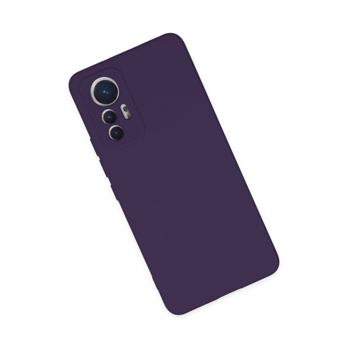 Xiaomi Mi 12 Lite Kılıf Nano İçi Kadife Silikon - Mor