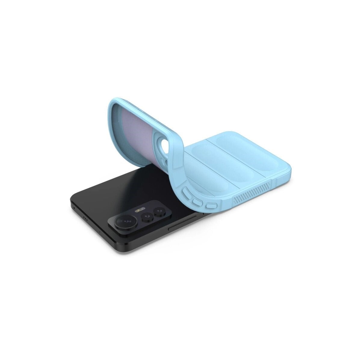 Xiaomi Mi 12 Lite Kılıf Optimum Silikon - Sky Blue