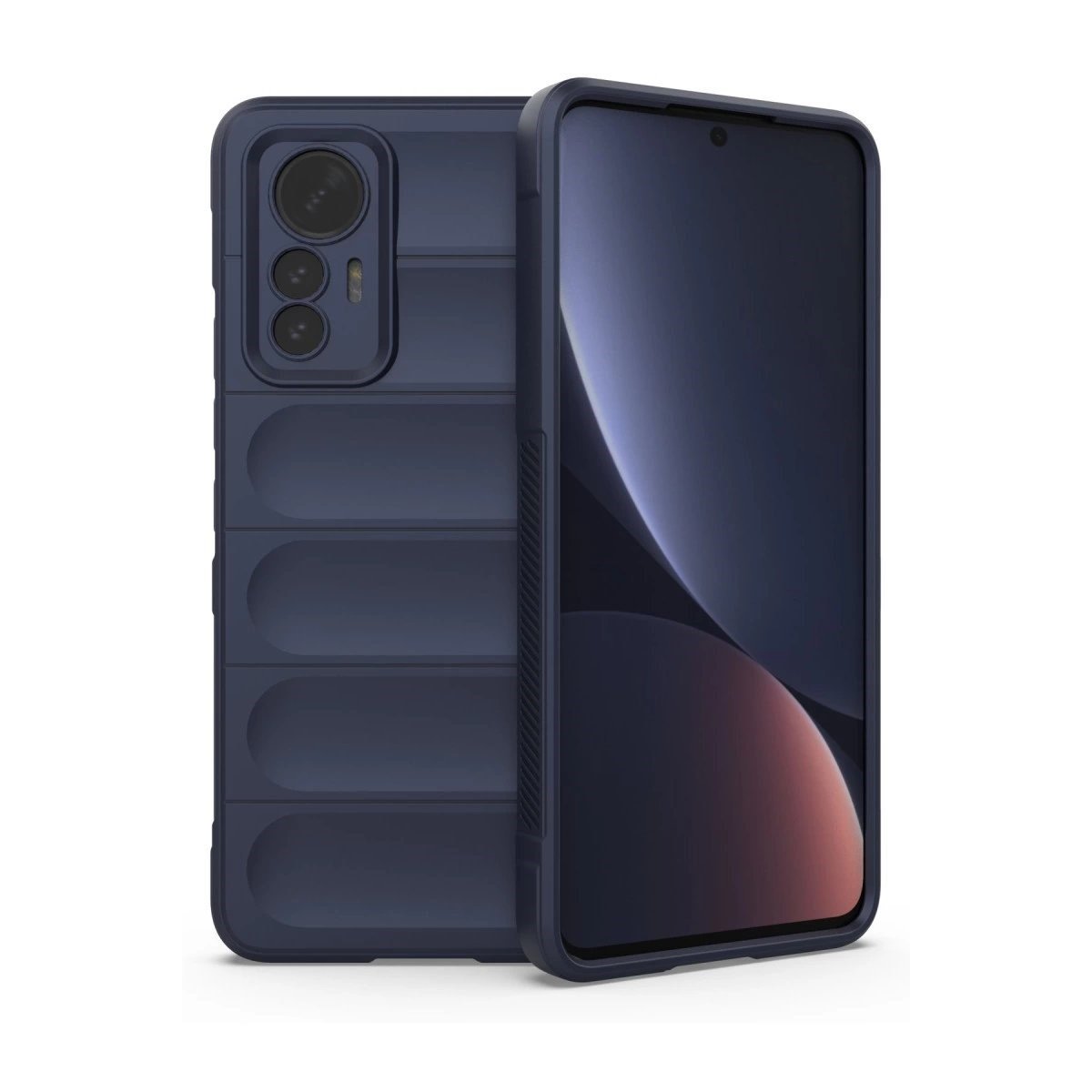 Xiaomi Mi 12 Lite Kılıf Optimum Silikon - Lacivert