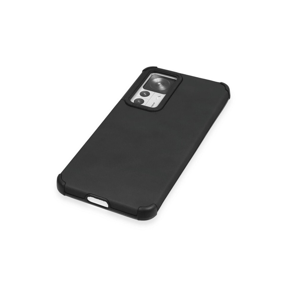 Xiaomi Mi 12t Kılıf Loop Deri Silikon - Siyah