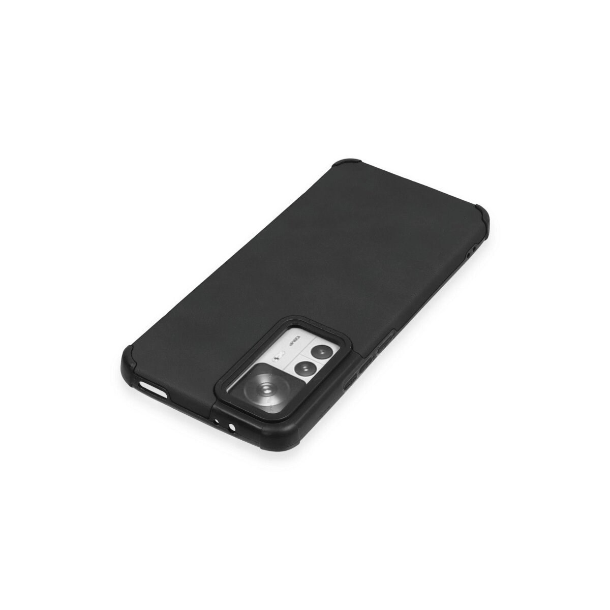 Xiaomi Mi 12t Kılıf Loop Deri Silikon - Siyah