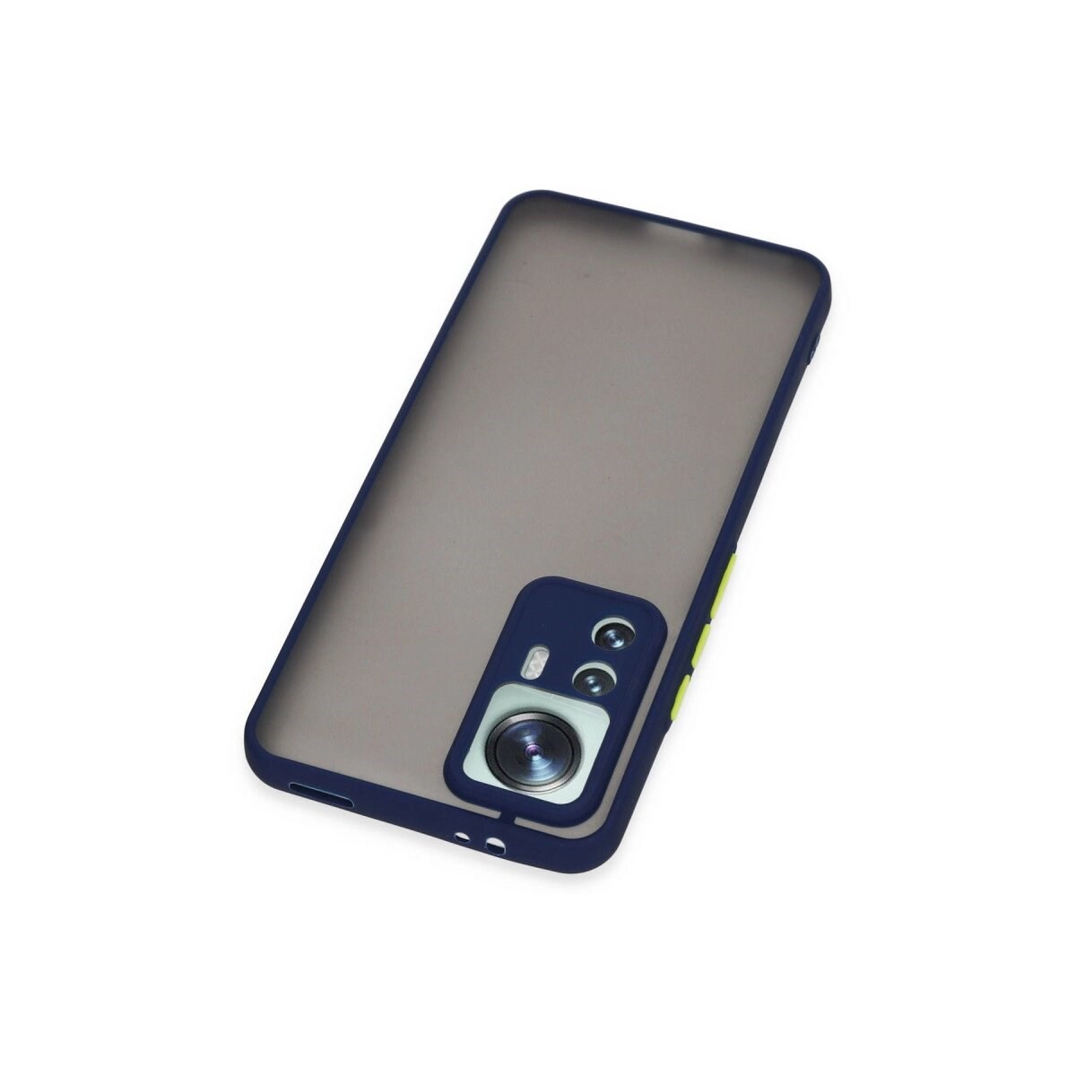Xiaomi Mi 12t Pro Kılıf Montreal Silikon Kapak - Lacivert