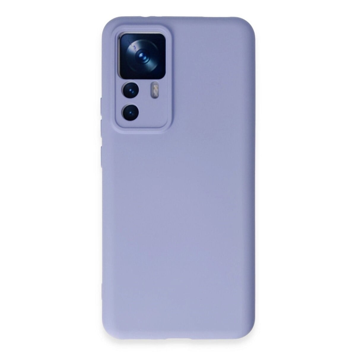 Xiaomi Mi 12t Pro Kılıf Nano İçi Kadife Silikon - Lila