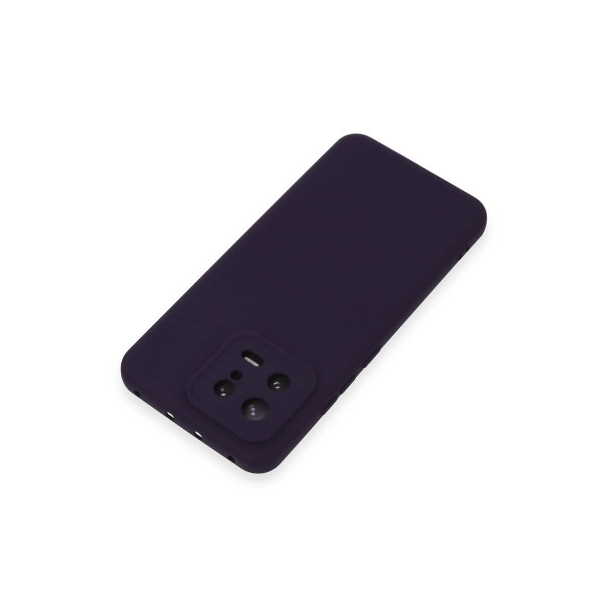 Xiaomi Mi 13 Kılıf Nano İçi Kadife Silikon - Mor
