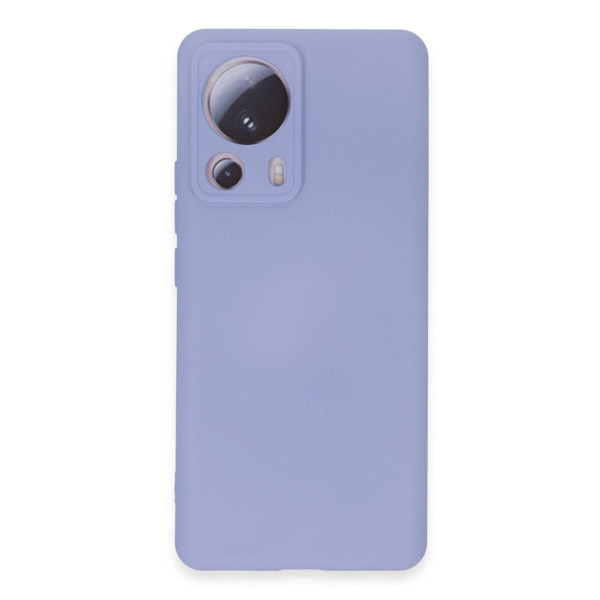 Xiaomi Mi 13 Lite Kılıf Nano İçi Kadife Silikon - Lila