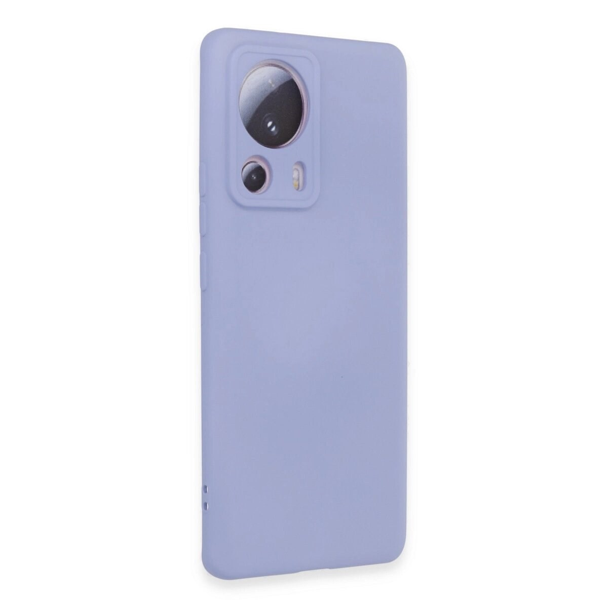 Xiaomi Mi 13 Lite Kılıf Nano İçi Kadife Silikon - Lila