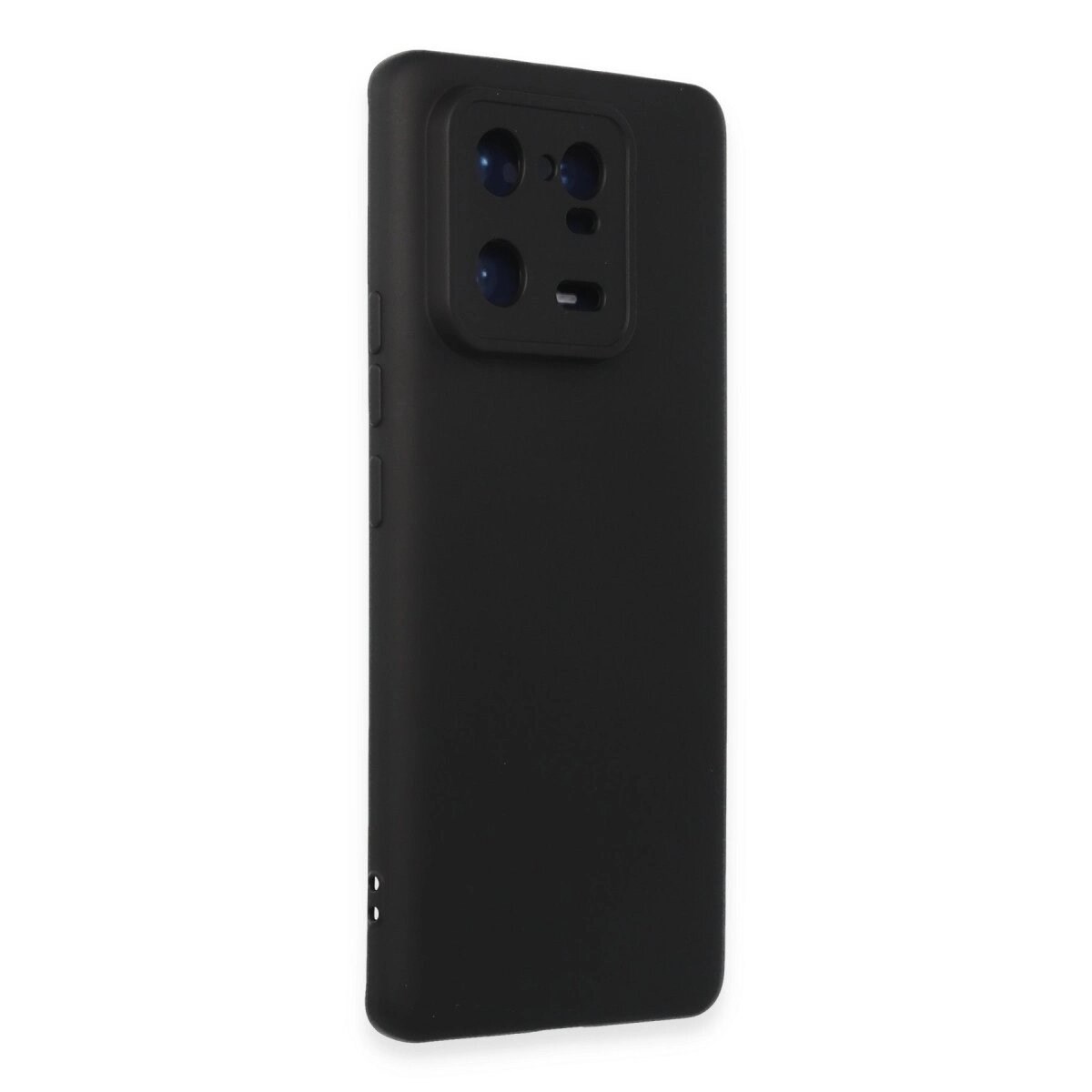 Xiaomi Mi 13 Pro Kılıf Nano İçi Kadife Silikon - Siyah