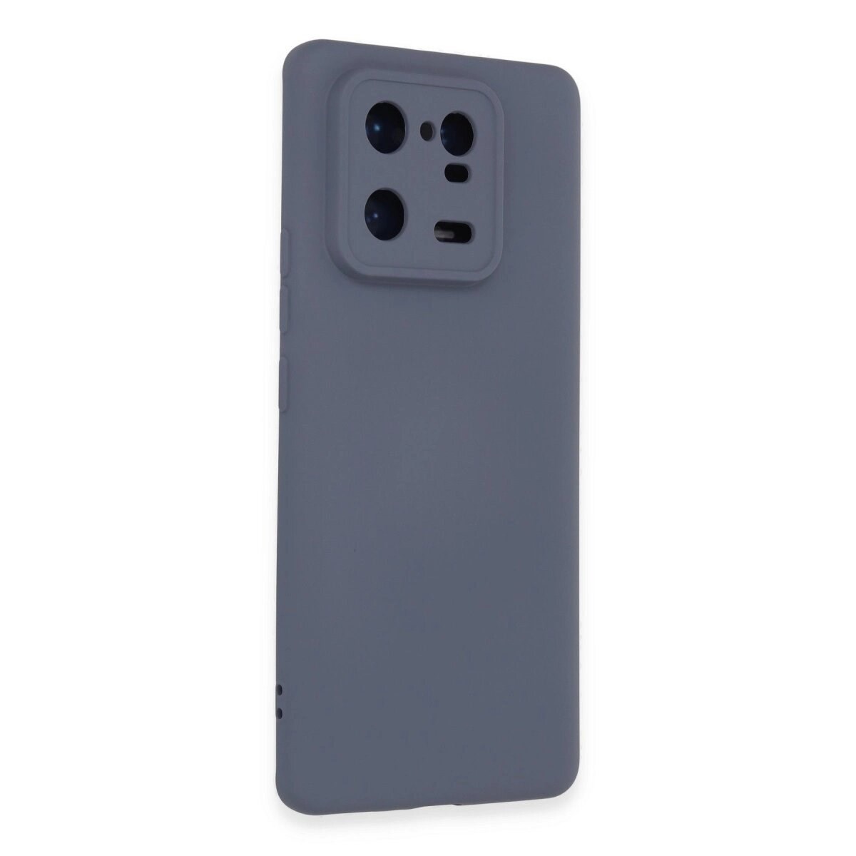 Xiaomi Mi 13 Pro Kılıf Nano İçi Kadife Silikon - Gri