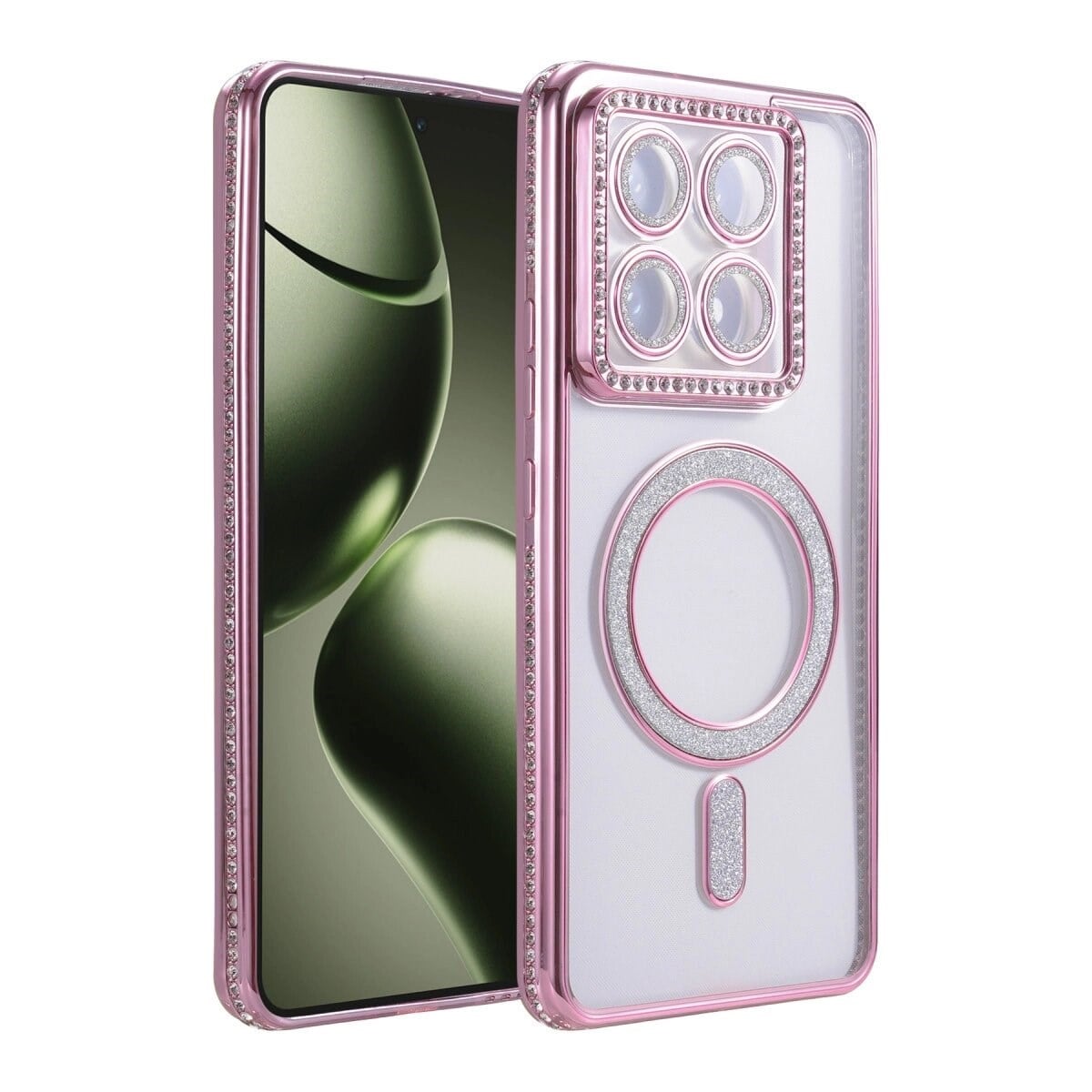 Xiaomi Mi 14t Pro Joke Simli Magneticsafe Kılıf - Pembe