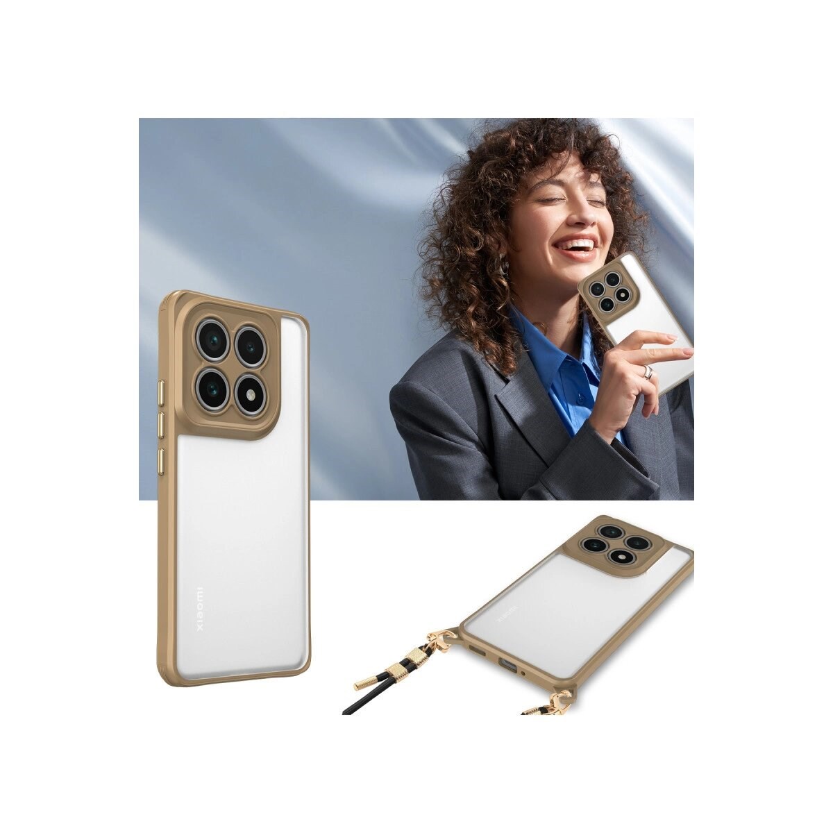 Xiaomi Mi 14t Pro Kılıf Penta Silikon Kılıf - Lacivert