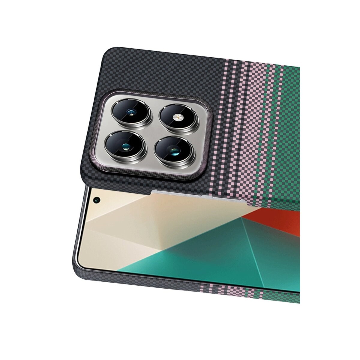 Xiaomi Mi 14t Pro Vega Magsafe Kapak - Yeşil