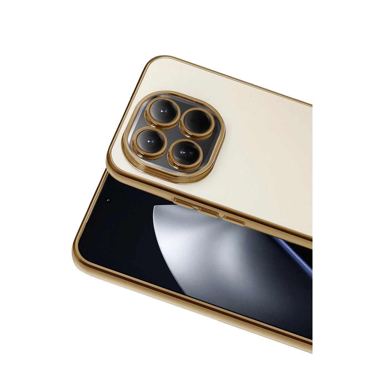 Xiaomi Mi 15 Razer Lensli Silikon - Gold