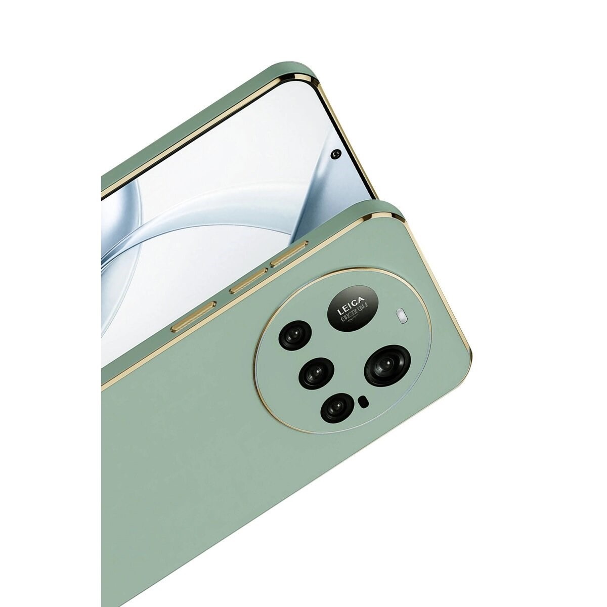 Xiaomi Mi 15 Ultra Kılıf Volet Silikon - Açık Yeşil