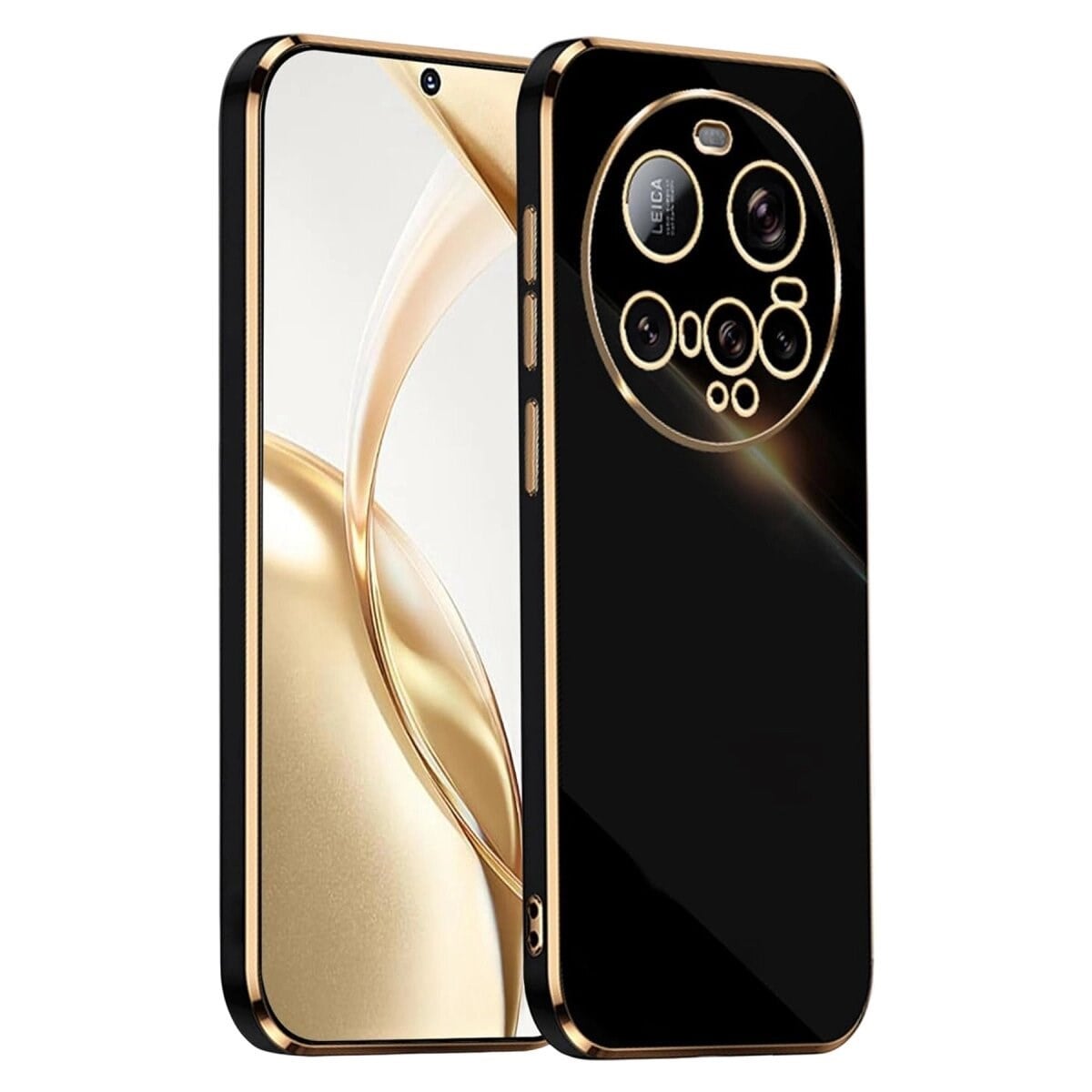 Xiaomi Mi 15 Ultra Kılıf Volet Silikon - Siyah