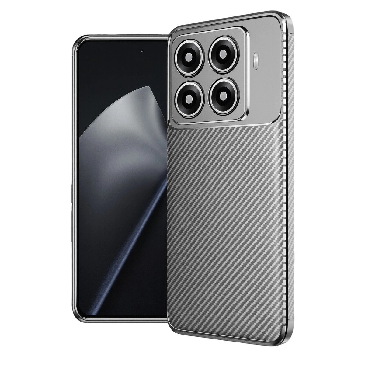 Xiaomi Mi 15t Pro Auto Focus Karbon Kapak - Gri
