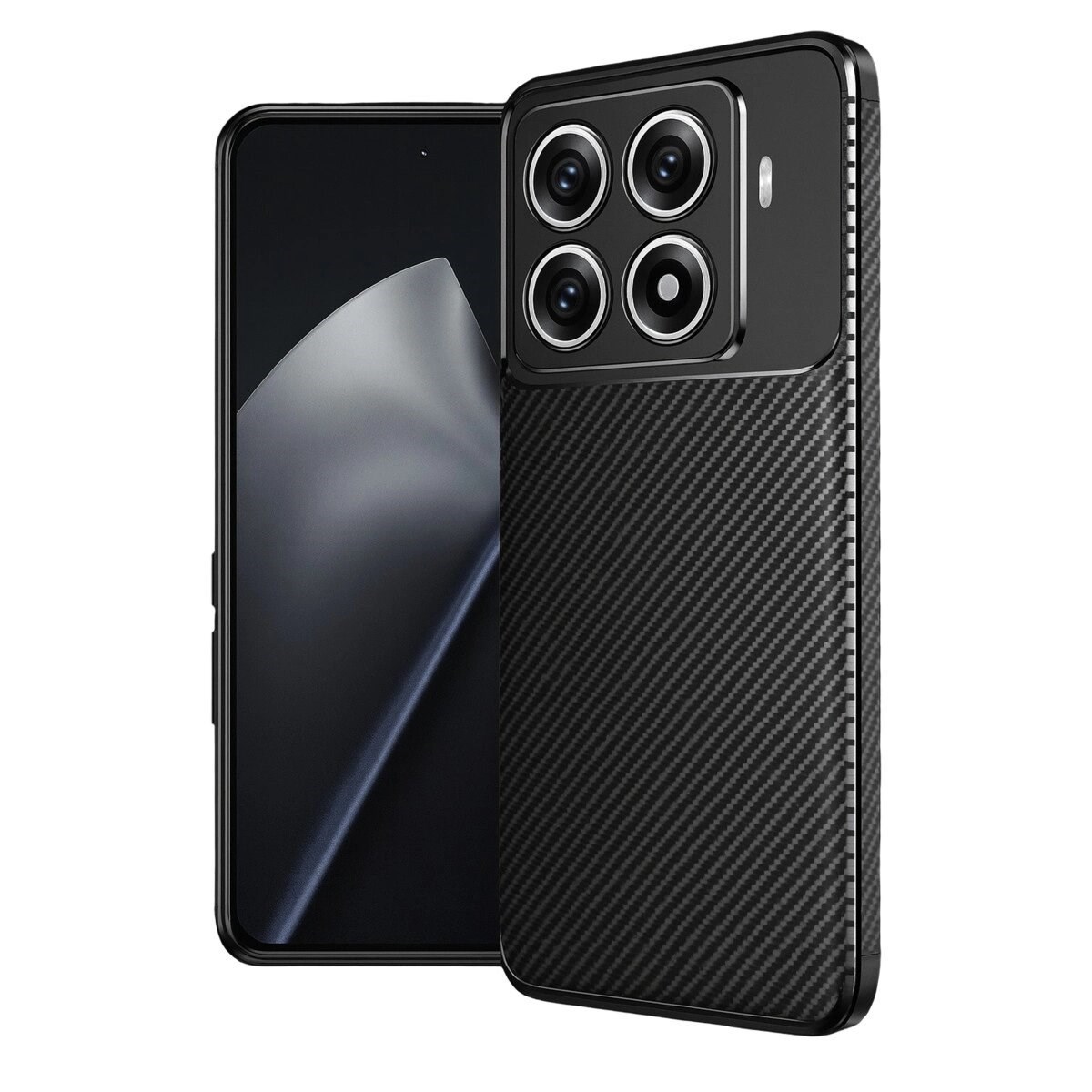 Xiaomi Mi 15t Pro Auto Focus Karbon Kapak - Siyah