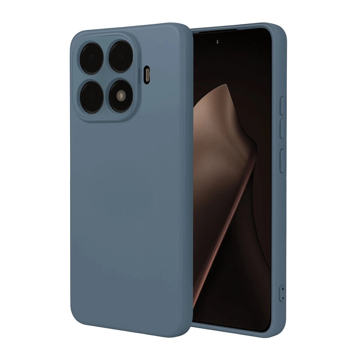 Xiaomi Mi 15t Pro Nano İçi Kadife Silikon - Gri