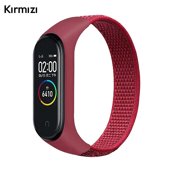 Xiaomi Mi Band 5-4-3  Nylon Kayış Kordon-(1903)
