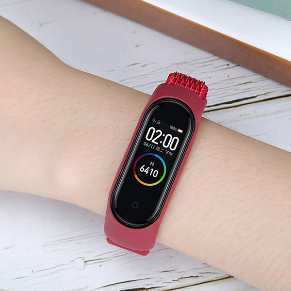 Xiaomi Mi Band 5-4-3  Nylon Kayış Kordon-(1903)