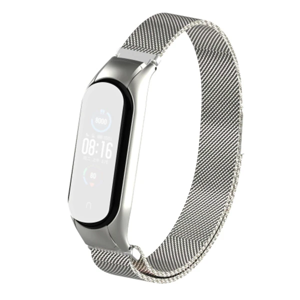 Xiaomi Mi Band 5 Metal Kayış Kordon Milano Loop-(1903)