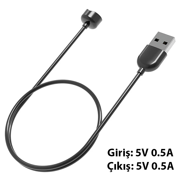 Xiaomi Mi Band 7- 6 Mİ band 5 USB Şarj Kablosu 50CM-(1903)