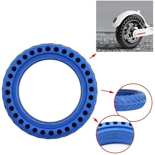 Xiaomi Mijia M365 Elektrikli Scooter Dış Lastik 8.5 İnch Teker Havasız Şok Emme Patlamaya dayanıklı-(1903)