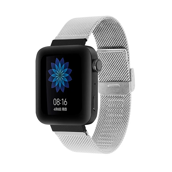 Xiaomi miui watch Akıllı Saat 18mm Akıllı Saat Çelik Toka Kayış Kordon-(1903)