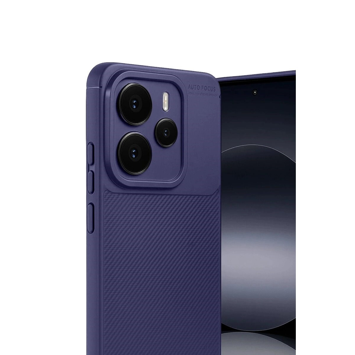 Xiaomi Note 14 5g Auto Focus Karbon Kapak - Lacivert