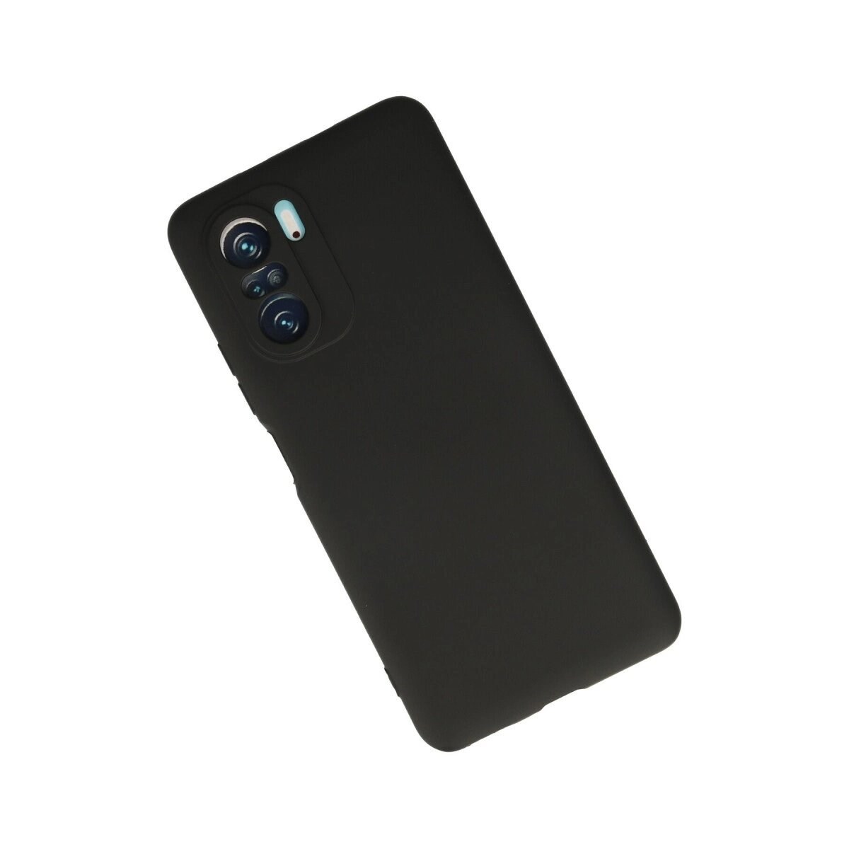 Xiaomi Poco F3 Kılıf First Silikon - Siyah