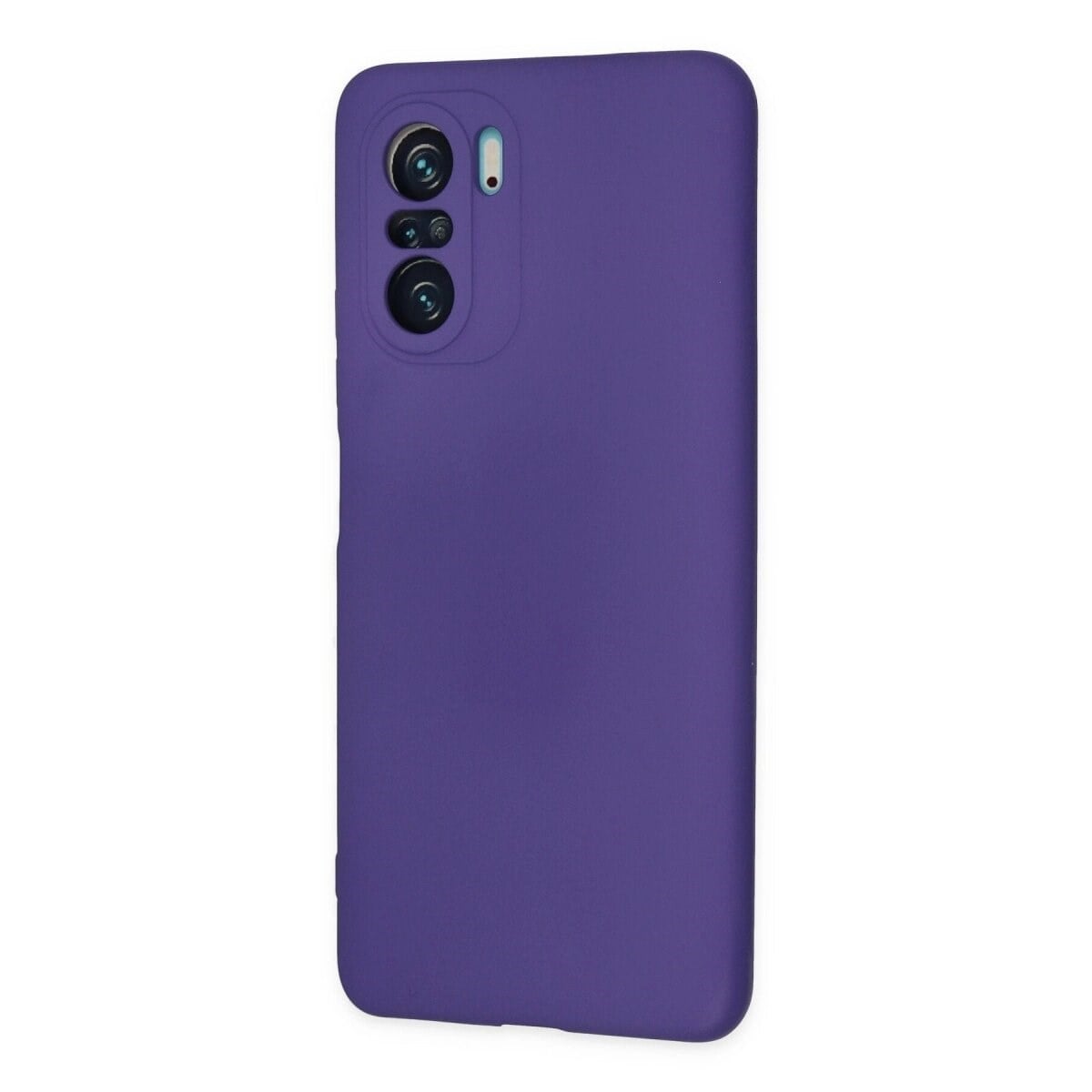 Xiaomi Poco F3 Kılıf Nano İçi Kadife Silikon - Mor
