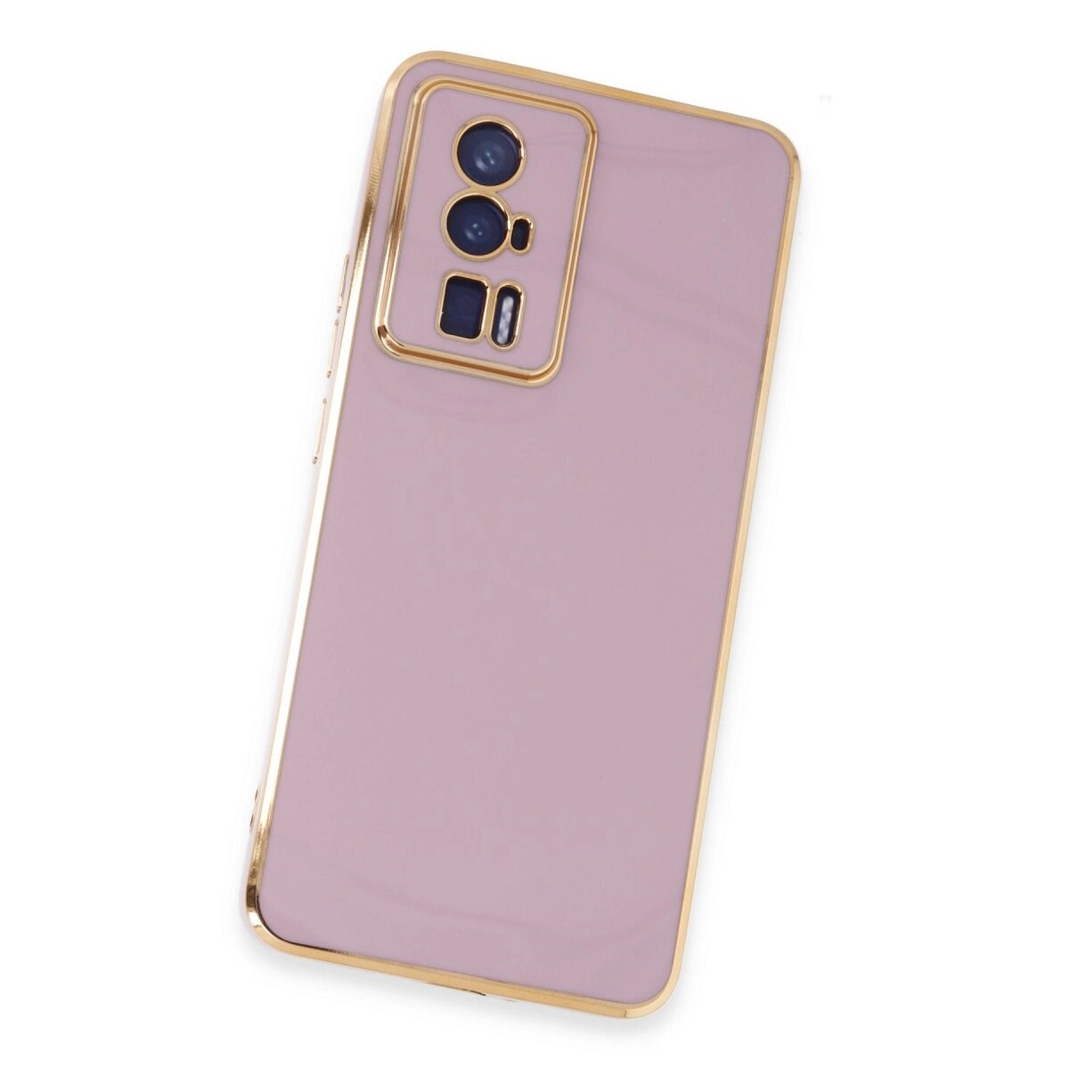 Xiaomi Poco F5 Pro Kılıf Volet Silikon - Mor