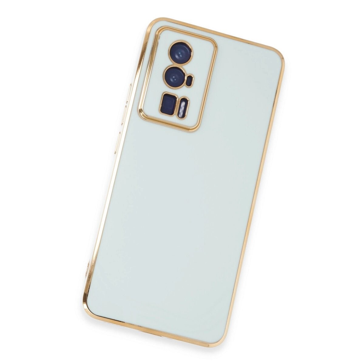 Xiaomi Poco F5 Pro Kılıf Volet Silikon - Açık Yeşil