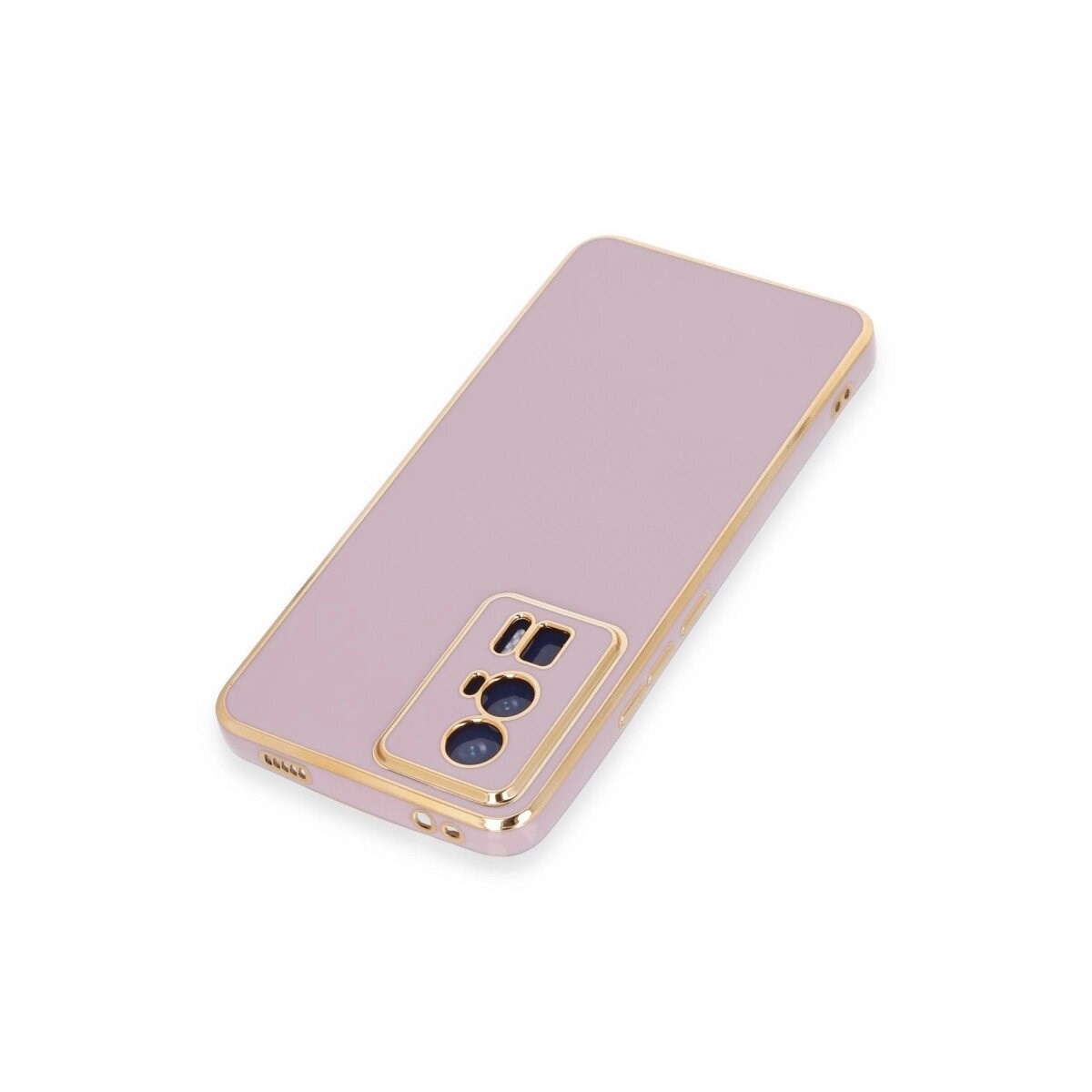 Xiaomi Poco F5 Pro Kılıf Volet Silikon - Mor