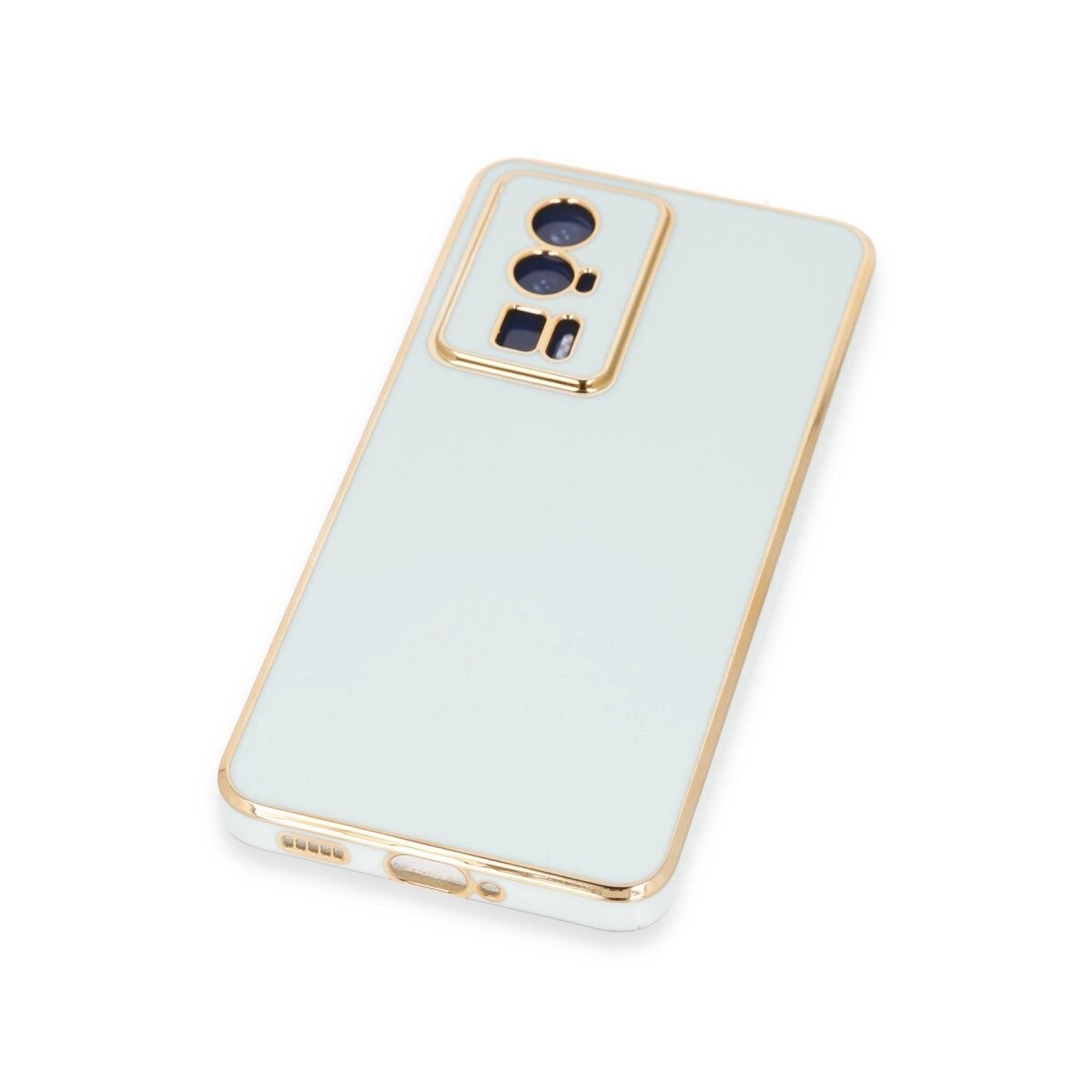Xiaomi Poco F5 Pro Kılıf Volet Silikon - Açık Yeşil