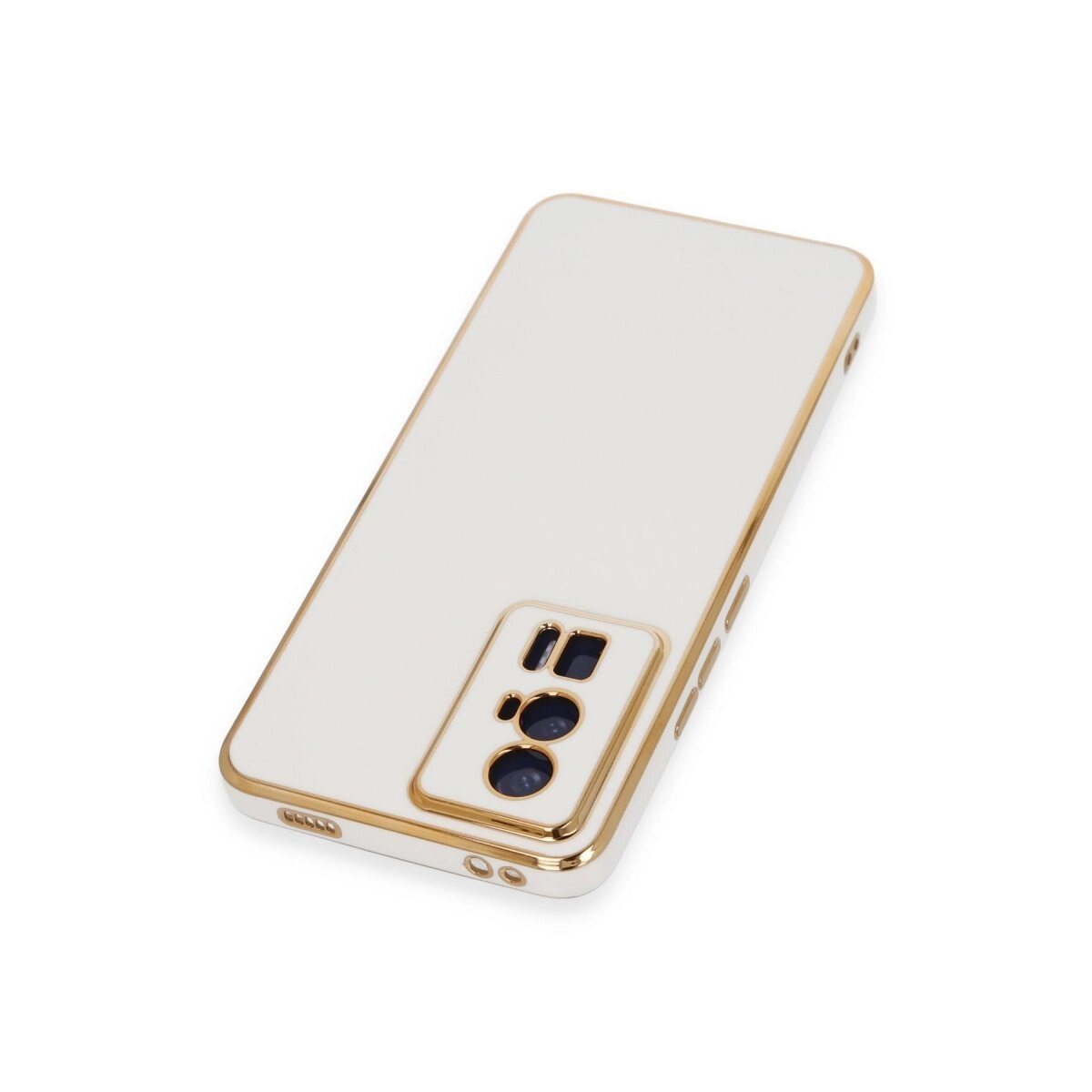 Xiaomi Poco F5 Pro Kılıf Volet Silikon - Beyaz