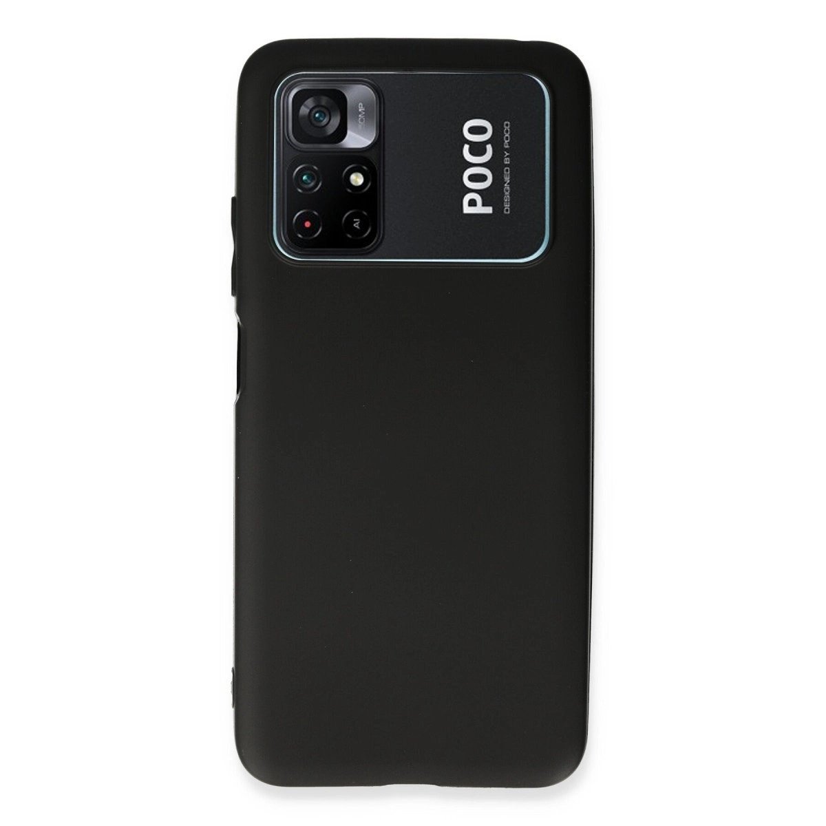 Xiaomi Poco M4 Pro 4g Kılıf First Silikon - Siyah