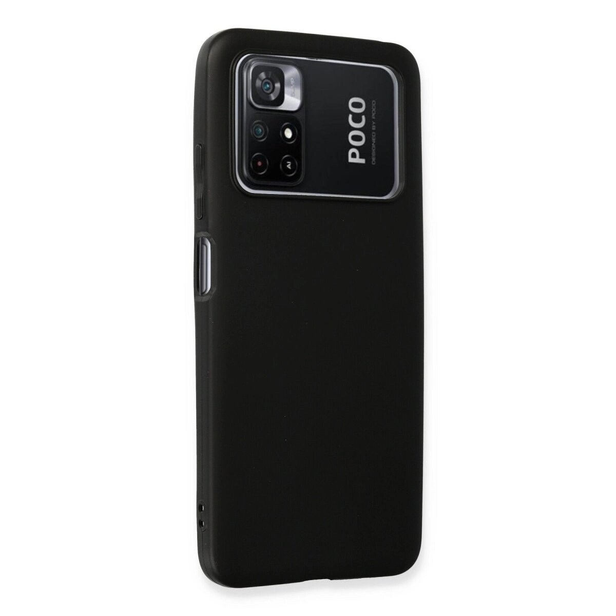 Xiaomi Poco M4 Pro 4g Kılıf First Silikon - Siyah