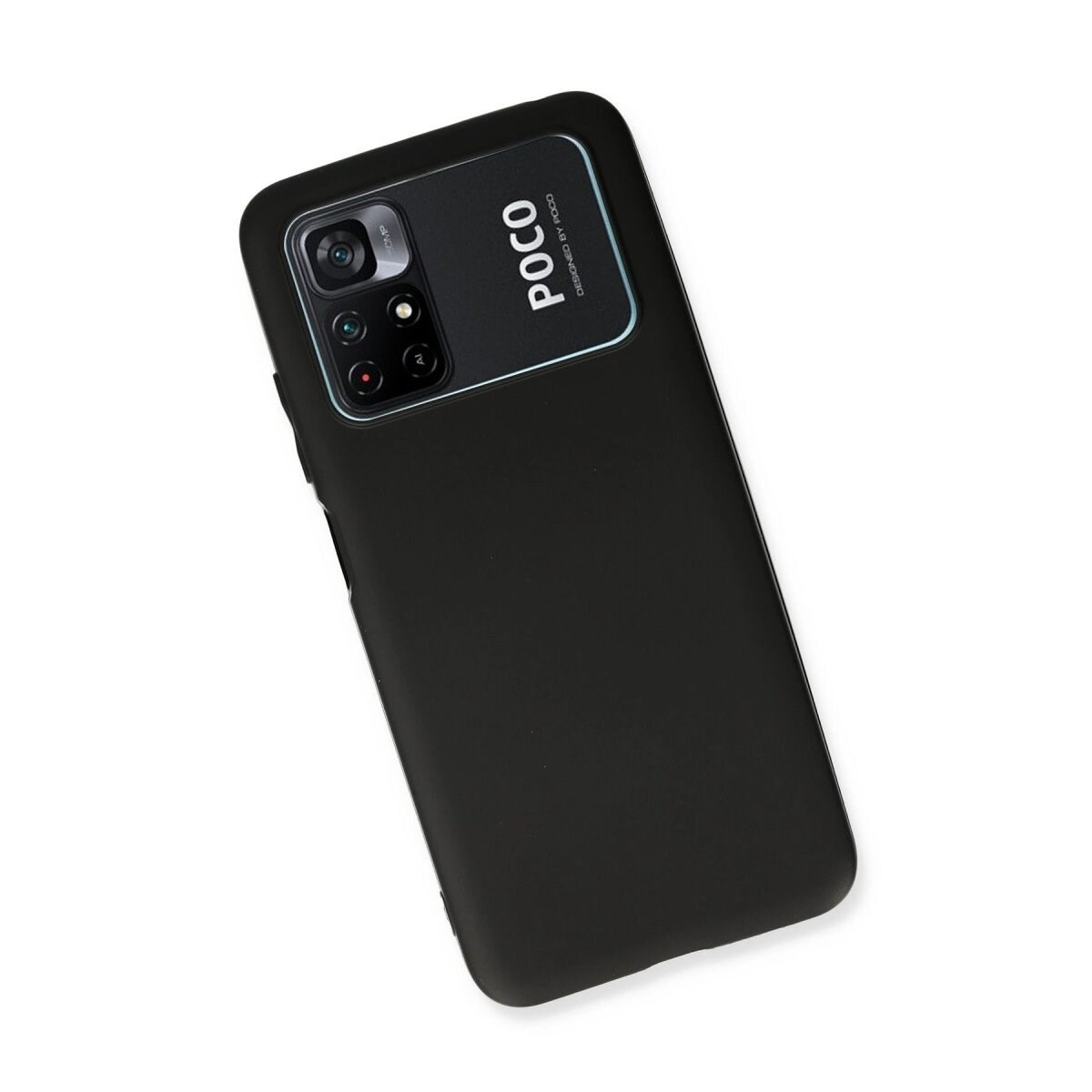 Xiaomi Poco M4 Pro 4g Kılıf First Silikon - Siyah