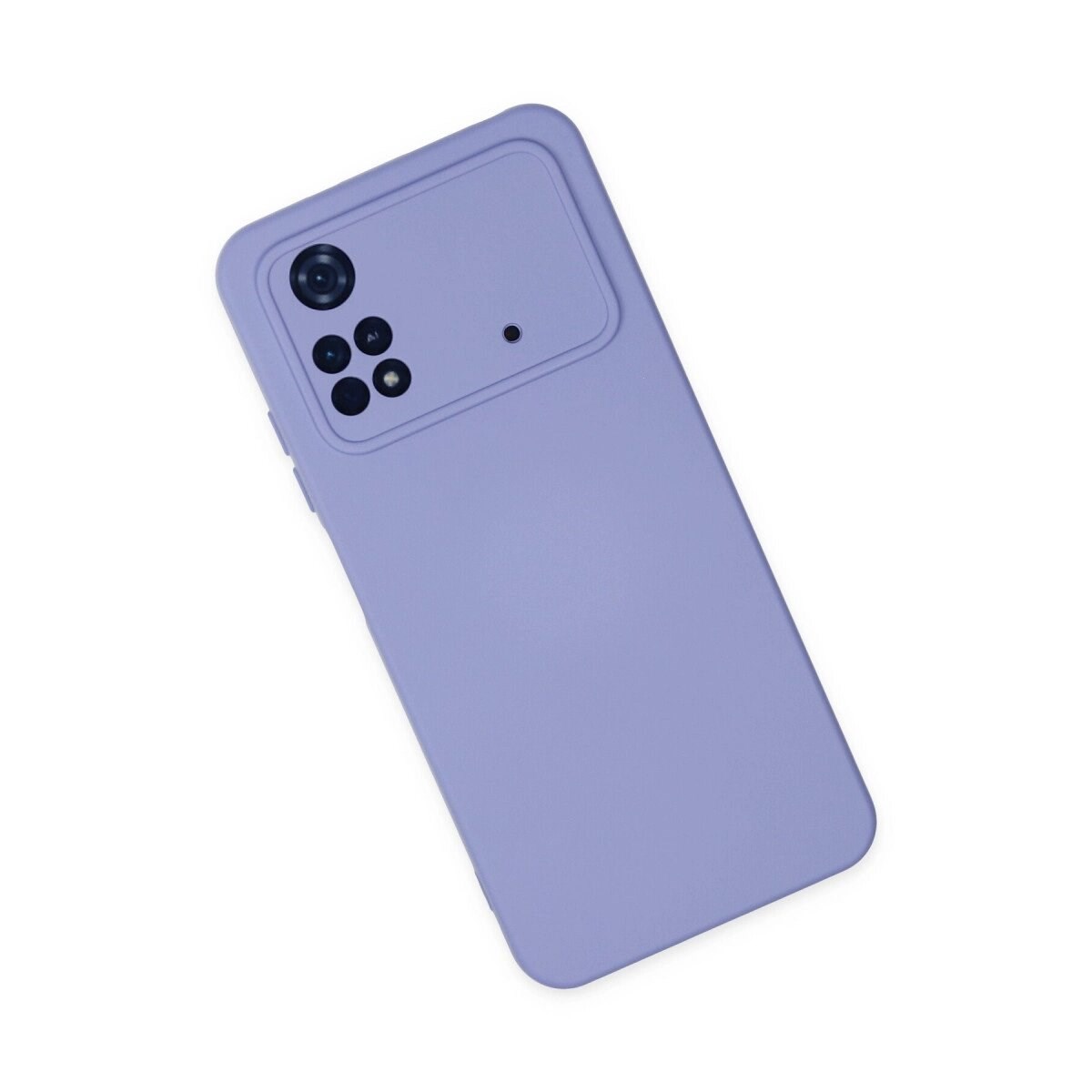 Xiaomi Poco M4 Pro 4g Kılıf Nano İçi Kadife Silikon - Lila