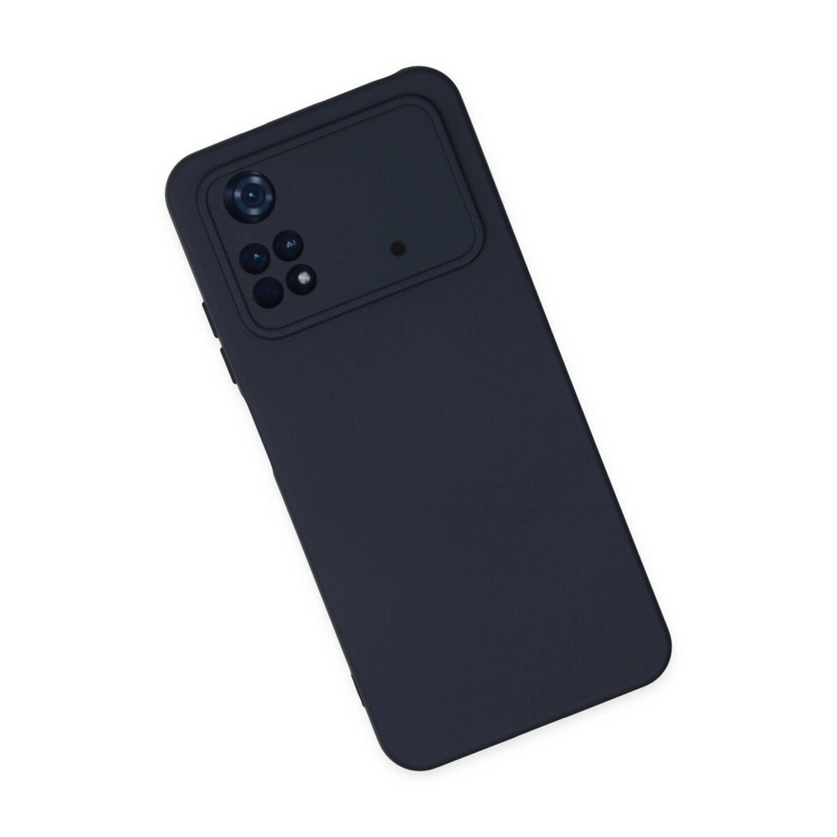 Xiaomi Poco M4 Pro 4g Kılıf Nano İçi Kadife Silikon - Lacivert